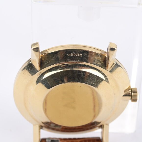 Omega Seamaster Deville 14k Yellow Gold Cal. 670 White Dial 31.5mm Watch - Picture 7 of 10